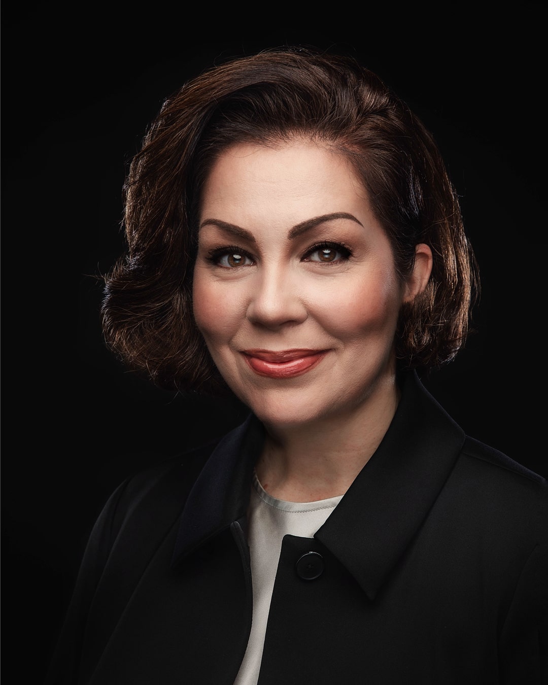A professional photo of Melinda Badar-Szente